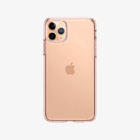 075CS27135 - iPhone 11 Pro Max Case Ultra Hybrid in crystal clear showing the back